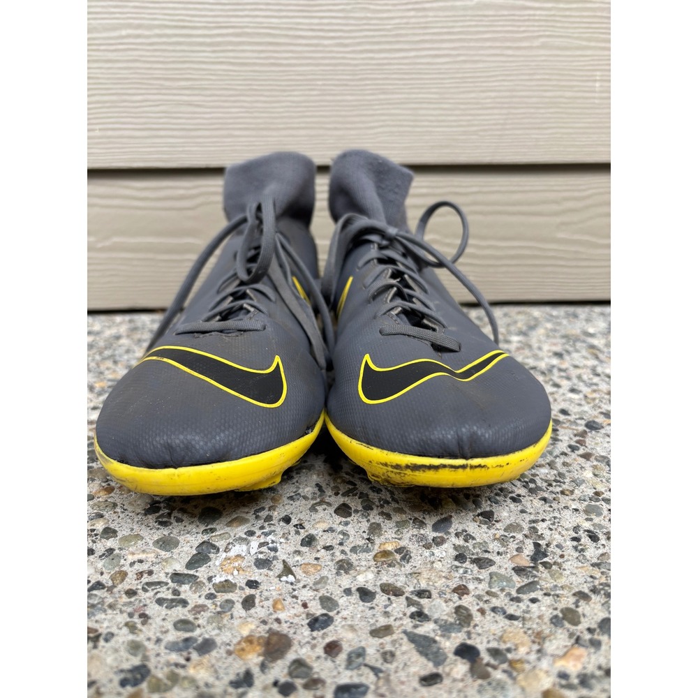 Nike Mercurial Superfly 6 Pro Soccer Cleats Grey Yellow AH7362-070 Men's 12 - Picture 5 of 10